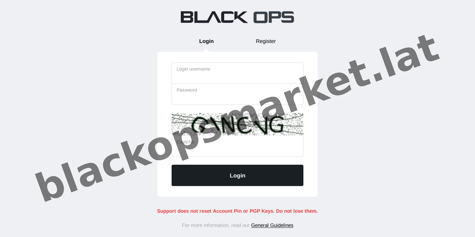 User Login Interface